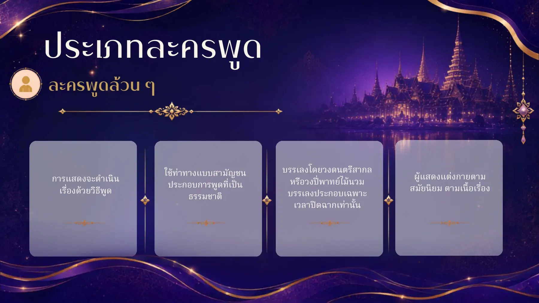 ละครพูดล้วน