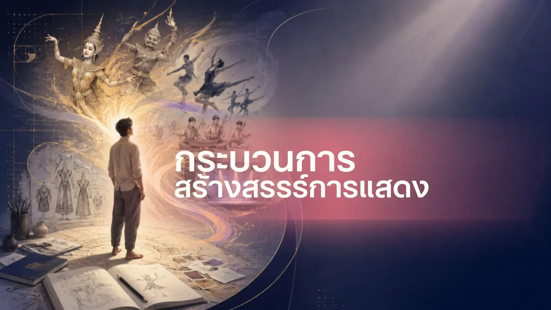กระบวนการสร้างสรรค์การแสดง