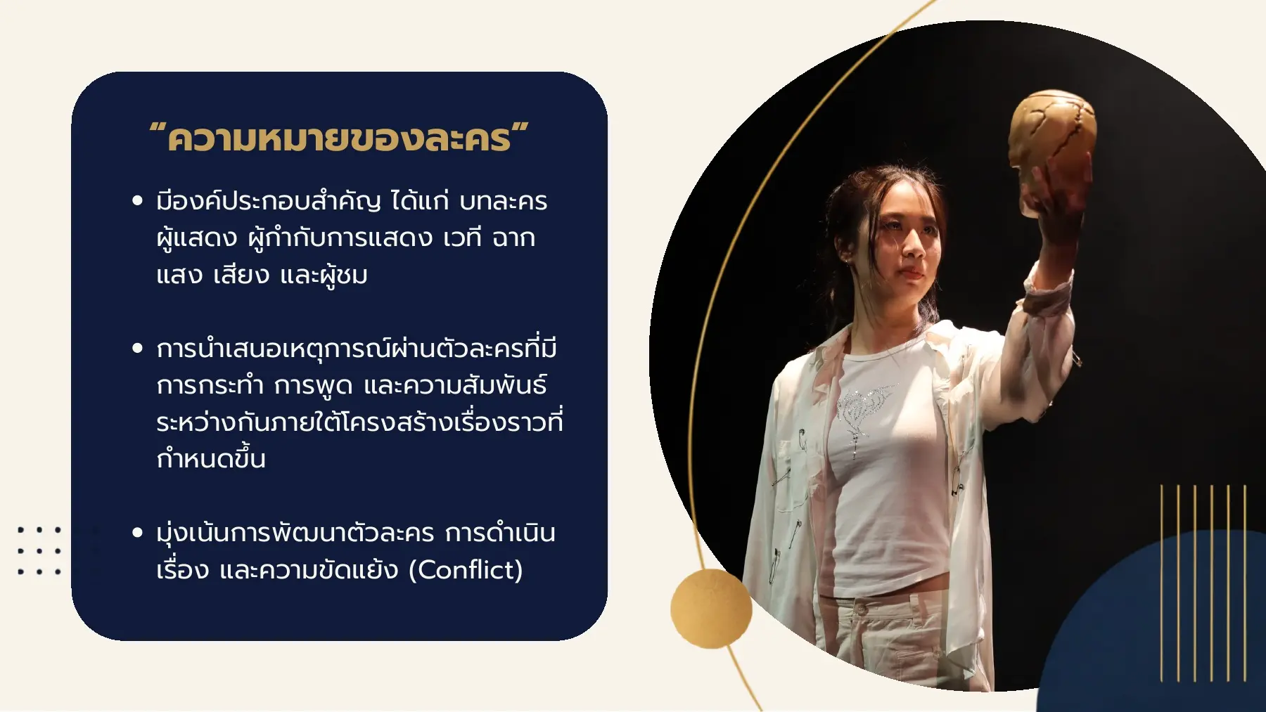 ความหมายของละคร