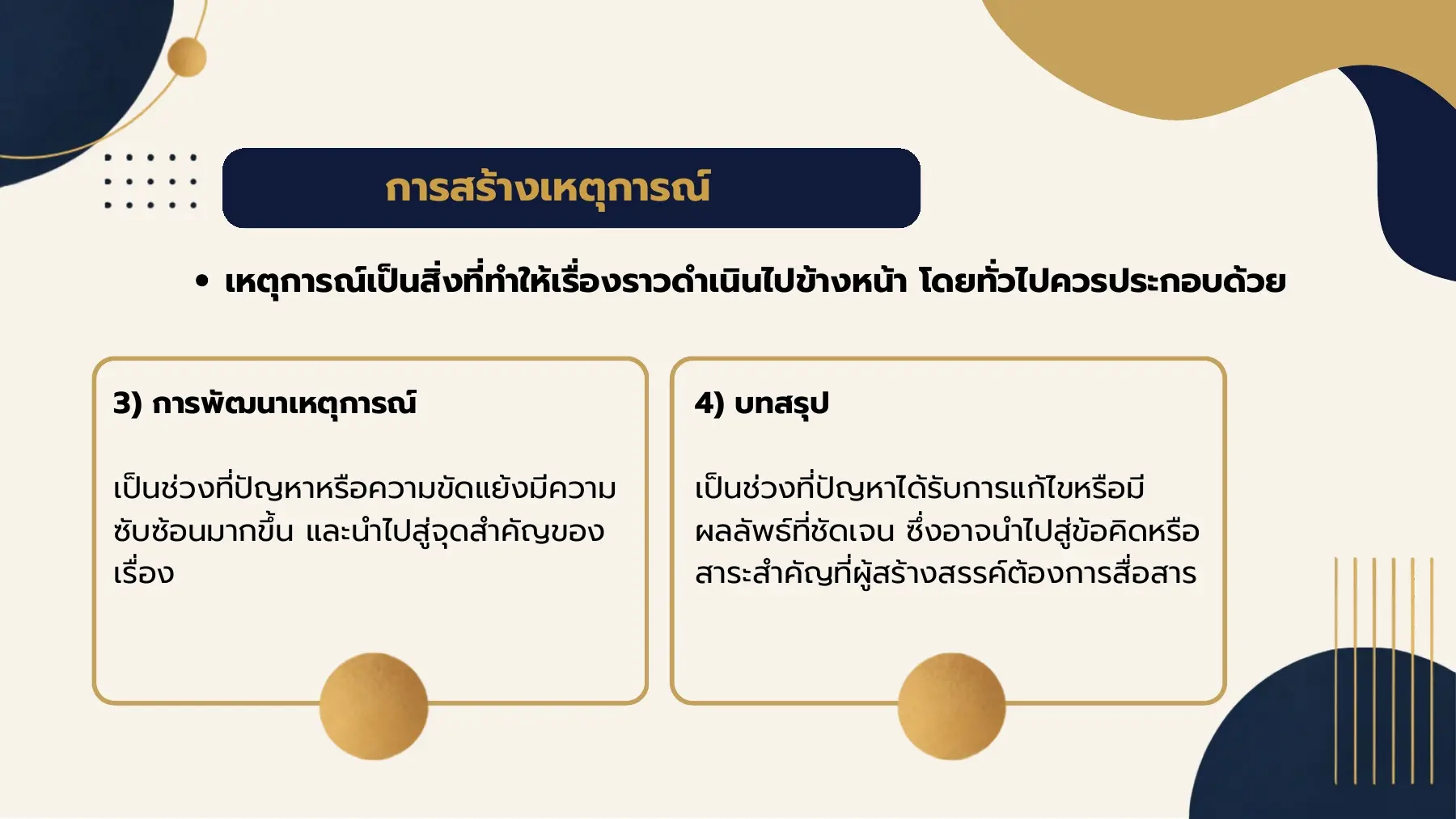 การสร้างเหตุการณ์