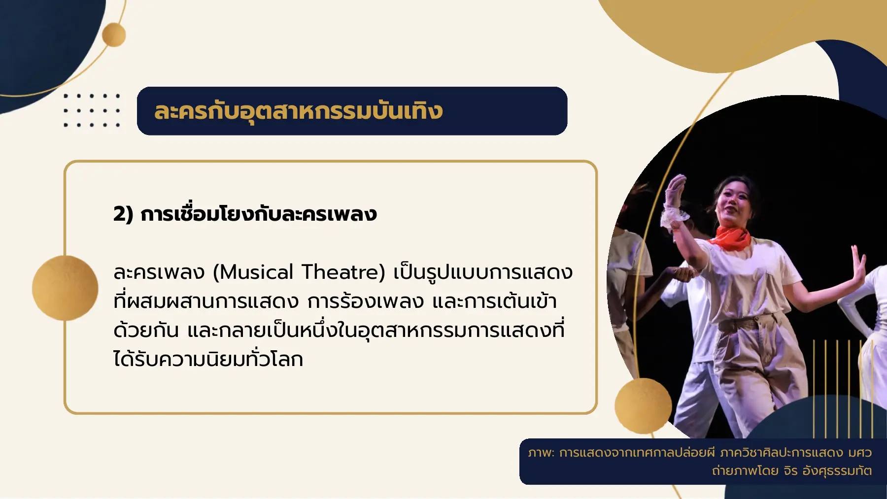 ละครกับอุตสาหกรรมบันเทิง