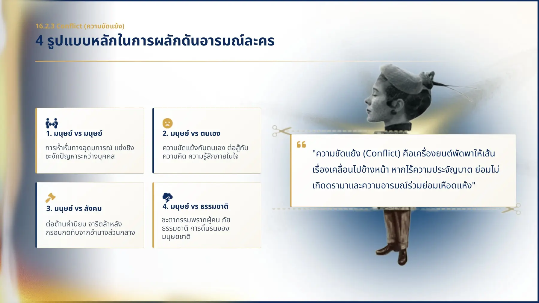 16.2.3 Conflict ( ความขัดแย้ง )