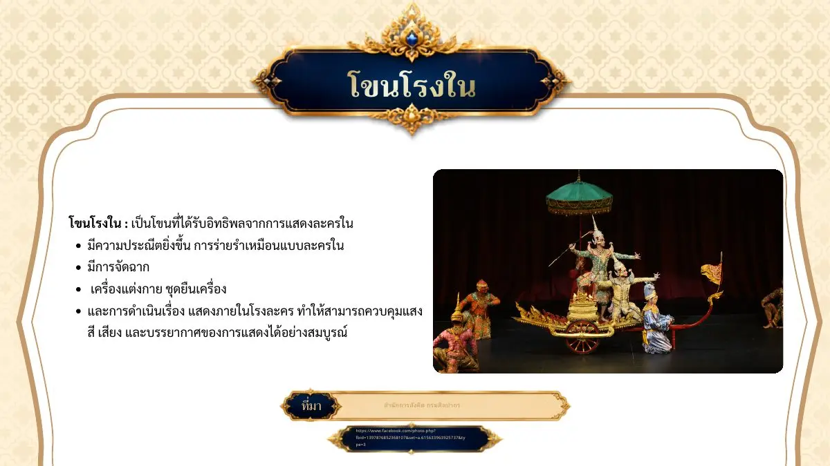โขนโรงใน