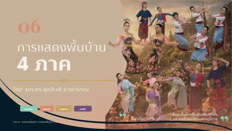 หน่วยการเรียนรู้ที่ 6