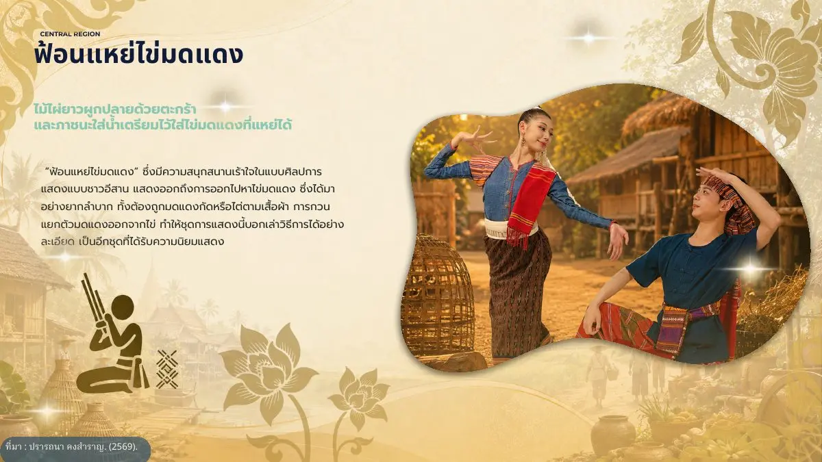 ฟ้อนแหย่ไข่มดแดง