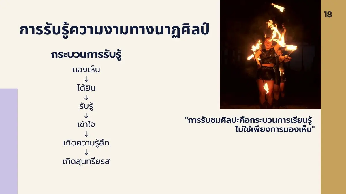 กระบวนการรับรู้ความงาม